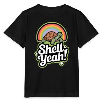 Schildkrötenpflege Für Besitzer Von - Stanley/Stella Kinder T-Shirt MINI CREATOR  - Schwarz - Vorne - Mikhail (115cm)