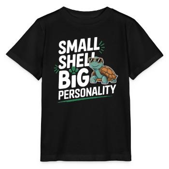 Schildkrötenpflege Für Besitzer Von - Stanley/Stella Kinder T-Shirt MINI CREATOR  - Schwarz - Vorne - Mikhail (115cm)