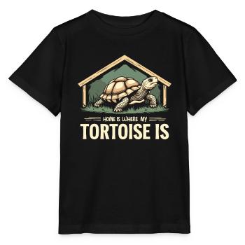 Schildkrötenpflege Für Besitzer Von - Stanley/Stella Kinder T-Shirt MINI CREATOR  - Schwarz - Vorne - Mikhail (115cm)