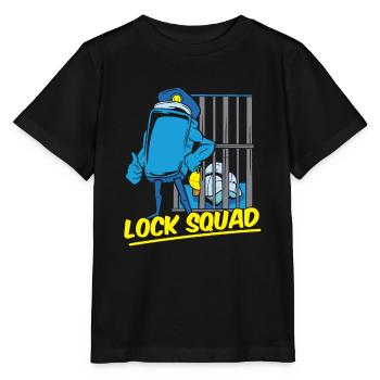 Cadre des gardiens de prison - T-shirt bio MINI CREATOR Stanley/Stella Enfant - noir - Devant - Mikhail (115cm)