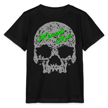Crâne Memento Mori - T-shirt bio MINI CREATOR Stanley/Stella Enfant - noir - Devant - Mikhail (115cm)