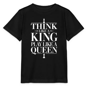 Chess Revival Movement Chess Lover Strategic - Stanley/Stella Kinder T-Shirt MINI CREATOR  - Schwarz - Vorne - Mikhail (115cm)