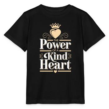 Emotional Intelligence Empathy Advocate Mindful - Stanley/Stella MINI CREATOR Kids’ T-Shirt - black - Front - Mikhail (115cm)