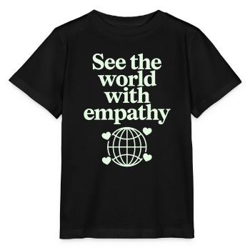 Emotional Intelligence Empathy Advocate Mindful - Stanley/Stella MINI CREATOR Kids’ T-Shirt - black - Front - Mikhail (115cm)