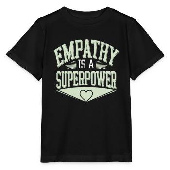 Emotional Intelligence Empathy Advocate Mindful - Stanley/Stella MINI CREATOR Kids’ T-Shirt - black - Front - Mikhail (115cm)