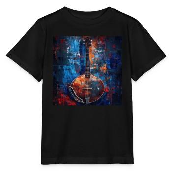 Banjo - T-shirt bio MINI CREATOR Stanley/Stella Enfant - noir - Devant - Mikhail (115cm)