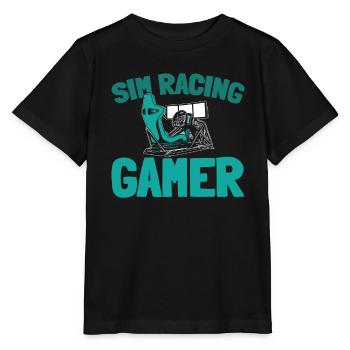 Sim Racing - T-shirt bio MINI CREATOR Stanley/Stella Enfant - noir - Devant - Mikhail (115cm)