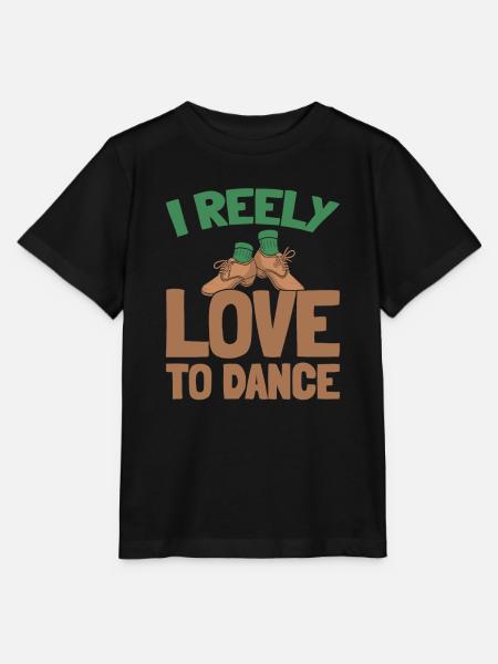 Irish Dance Irischer Tanz - Stanley/Stella Kinder T-Shirt MINI CREATOR  - Schwarz