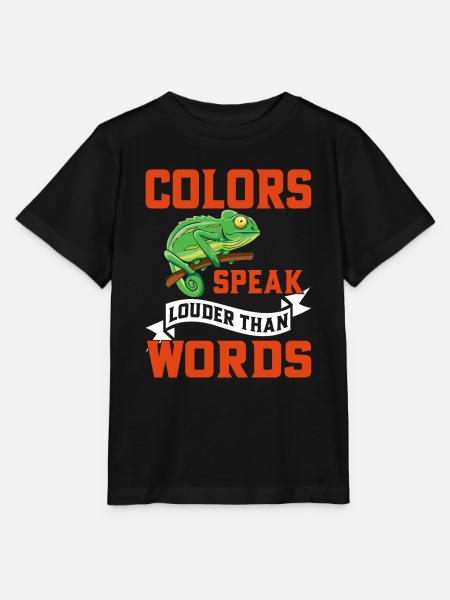 Chameleon Gifts - Stanley/Stella Kinder T-Shirt MINI CREATOR  - Schwarz
