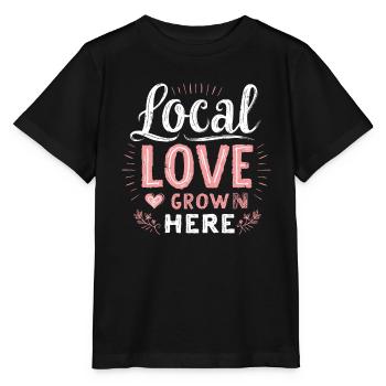 Bauernmarktverkäufer, Frische Produkte Und Lokale - Stanley/Stella Kinder T-Shirt MINI CREATOR  - Schwarz - Vorne - Mikhail (115cm)