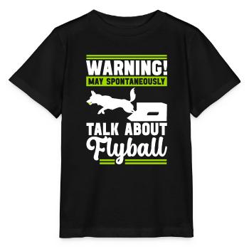 Flyball Sports canins - T-shirt bio MINI CREATOR Stanley/Stella Enfant - noir - Devant - Mikhail (115cm)