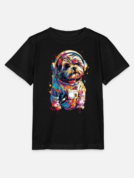 Shih Tzu - Stanley/Stella Kinder T-Shirt MINI CREATOR - Schwarz