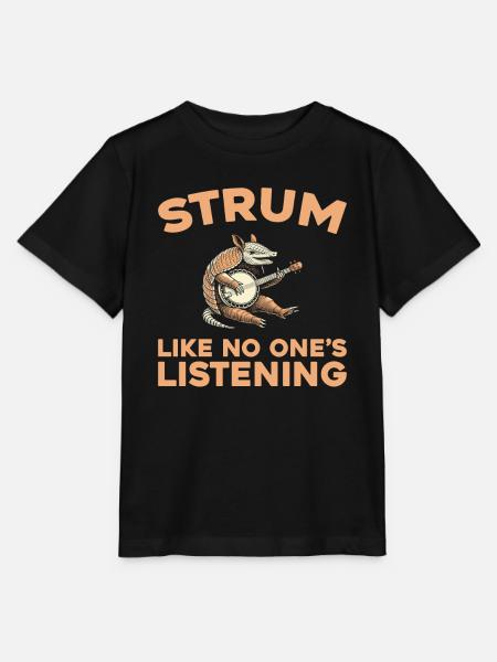 Banjo - Stanley/Stella Kinder T-Shirt MINI CREATOR - Schwarz