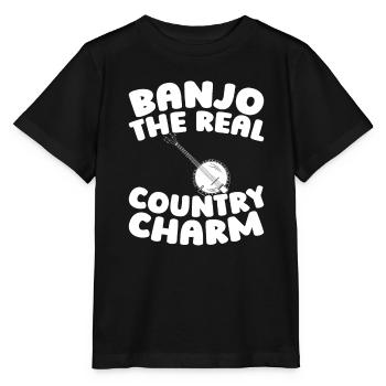 Banjo - T-shirt bio MINI CREATOR Stanley/Stella Enfant - noir - Devant - Mikhail (115cm)
