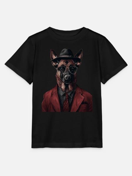 Belgischer Malinois - Stanley/Stella Kinder T-Shirt MINI CREATOR  - Schwarz