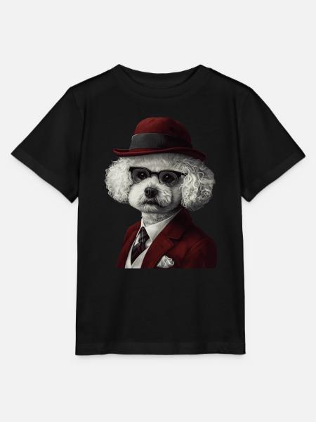 Bichon Frisé - Stanley/Stella Kinder T-Shirt MINI CREATOR - Schwarz