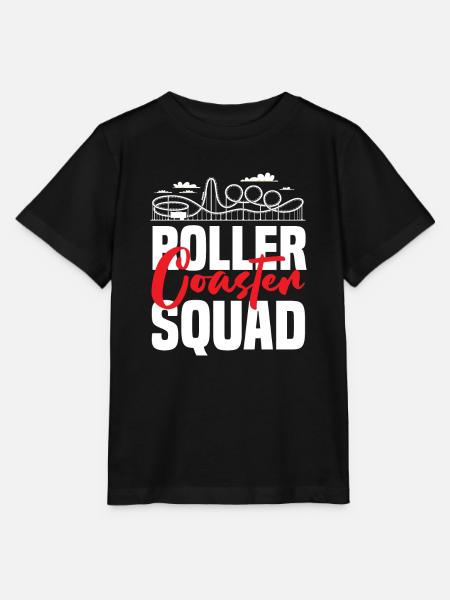 Achterbahn Squad Abenteuerliebe - Stanley/Stella Kinder T-Shirt MINI CREATOR - Schwarz
