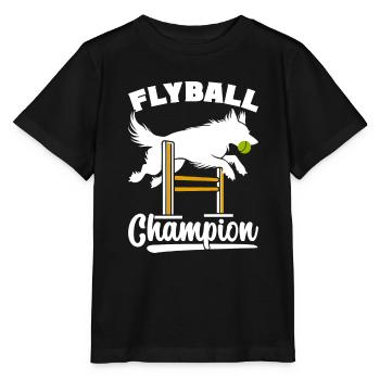 Flyball Sports canins - T-shirt bio MINI CREATOR Stanley/Stella Enfant - noir - Devant - Mikhail (115cm)