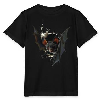 Schläger - Stanley/Stella Kinder T-Shirt MINI CREATOR  - Schwarz - Vorne - Mikhail (115cm)