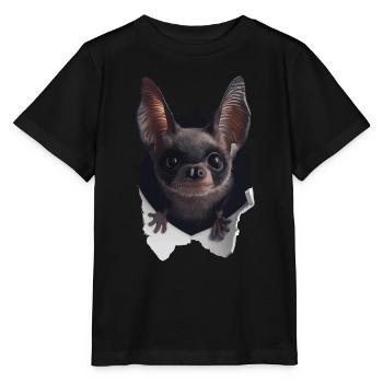 Schläger - Stanley/Stella Kinder T-Shirt MINI CREATOR  - Schwarz - Vorne - Mikhail (115cm)