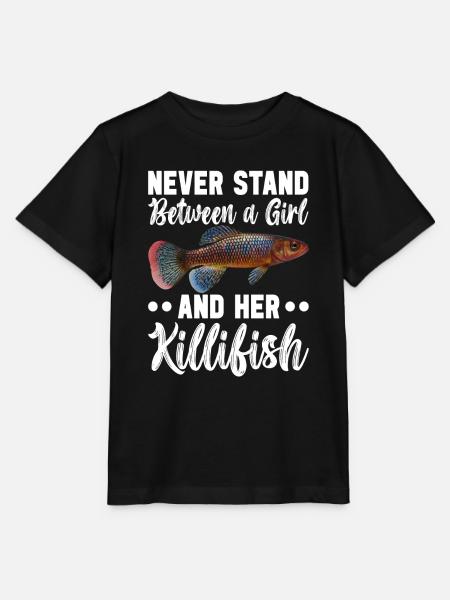 Killifisch Aquarium Fischliebhaber - Stanley/Stella Kinder T-Shirt MINI CREATOR - Schwarz