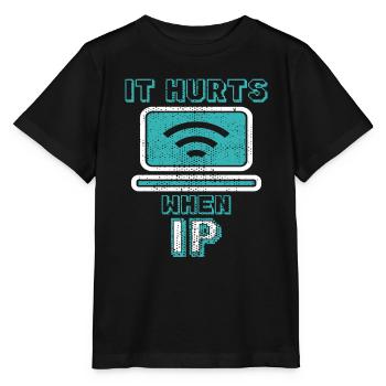 IT Geek, PC Accessories Storage Devices Evolution - Stanley/Stella MINI CREATOR Kids’ T-Shirt - black - Front - Mikhail (115cm)