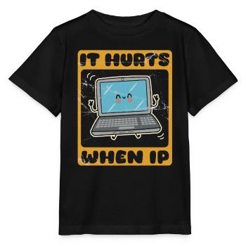 IT Geek, PC Accessories Storage Devices Evolution - Stanley/Stella MINI CREATOR Kids’ T-Shirt - black - Front - Mikhail (115cm)