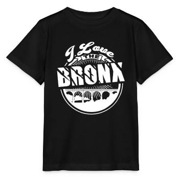 I Love The Bronx - Stanley/Stella MINI CREATOR Kids’ T-Shirt - black - Front - Mikhail (115cm)