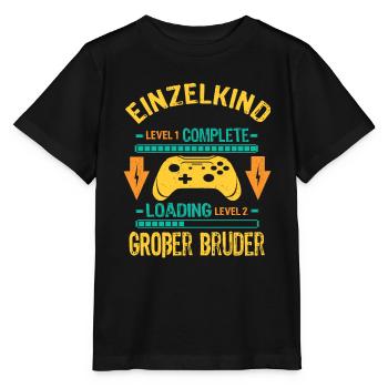 Only Child Complete - Loading Big Brother 2026 - Stanley/Stella MINI CREATOR Kids’ T-Shirt - black - Front - Mikhail (115cm)