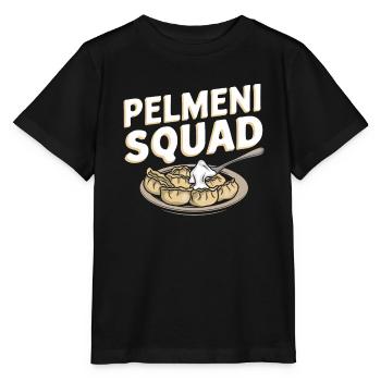 Pelmeni Russian Cuisine - Stanley/Stella MINI CREATOR Kids’ T-Shirt - black - Front - Mikhail (115cm)