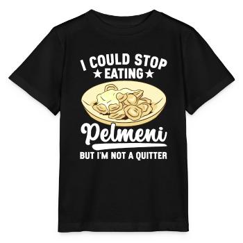 Pelmeni Russian Cuisine - Stanley/Stella MINI CREATOR Kids’ T-Shirt - black - Front - Mikhail (115cm)