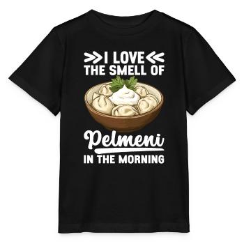 Pelmeni Russian Cuisine - Stanley/Stella MINI CREATOR Kids’ T-Shirt - black - Front - Mikhail (115cm)