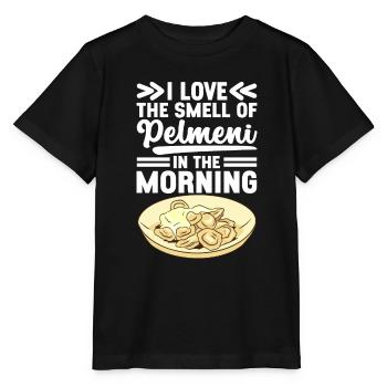 Pelmeni Russian Cuisine - Stanley/Stella MINI CREATOR Kids’ T-Shirt - black - Front - Mikhail (115cm)