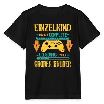 Only Child Complete - Loading Big Brother 2026 - Stanley/Stella MINI CREATOR Kids’ T-Shirt - black - Front - Mikhail (115cm)