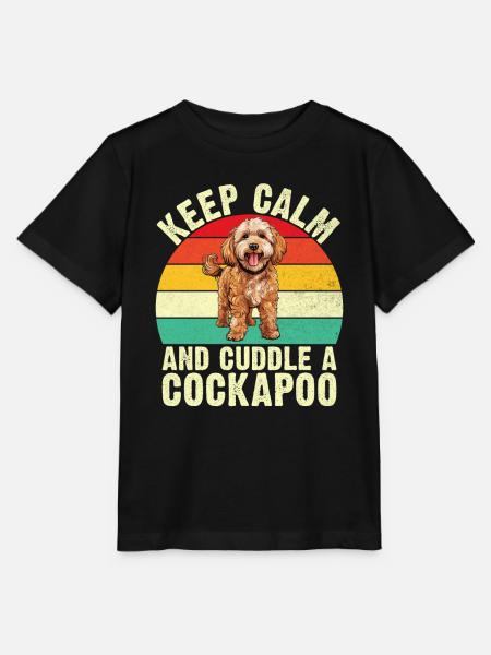 Cockapoo Gifts - Stanley/Stella Kinder T-Shirt MINI CREATOR  - Schwarz