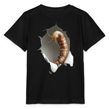 Wurm - Stanley/Stella Kinder T-Shirt MINI CREATOR  - Schwarz - Vorne - Mikhail (115cm)