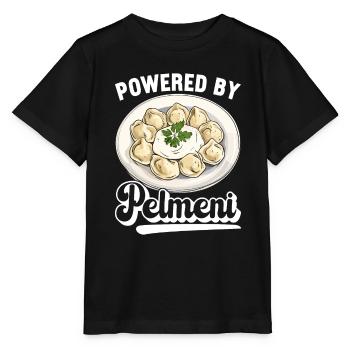 Pelmeni Russian Cuisine - Stanley/Stella MINI CREATOR Kids’ T-Shirt - black - Front - Mikhail (115cm)