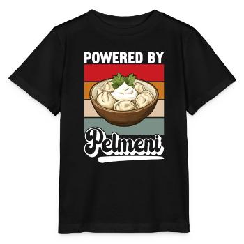 Pelmeni Russian Cuisine - Stanley/Stella MINI CREATOR Kids’ T-Shirt - black - Front - Mikhail (115cm)