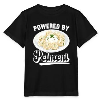Pelmeni Russian Cuisine - Stanley/Stella MINI CREATOR Kids’ T-Shirt - black - Front - Mikhail (115cm)