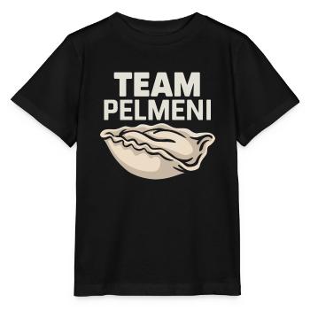 Pelmeni Russian Cuisine - Stanley/Stella MINI CREATOR Kids’ T-Shirt - black - Front - Mikhail (115cm)