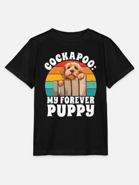 Cockapoo Gifts - Stanley/Stella Kinder T-Shirt MINI CREATOR  - Schwarz