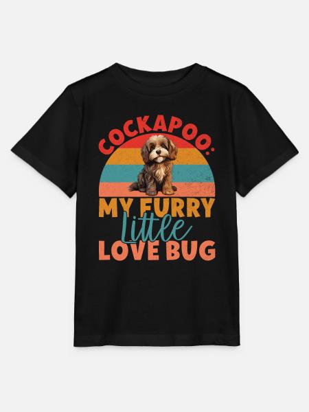 Cockapoo Gifts - Stanley/Stella Kinder T-Shirt MINI CREATOR - Schwarz