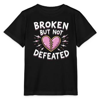 Trennungsermächtigung, Selbstliebe, Neuanfänge - Stanley/Stella Kinder T-Shirt MINI CREATOR  - Schwarz - Vorne - Mikhail (115cm)