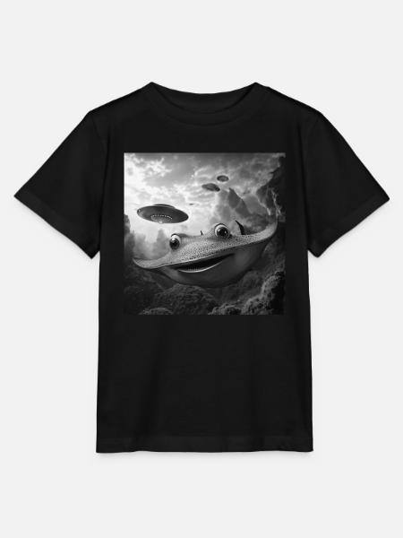 Stachelrochen - Stanley/Stella Kinder T-Shirt MINI CREATOR  - Schwarz