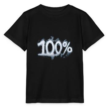 100% - T-shirt bio MINI CREATOR Stanley/Stella Enfant - noir - Devant - Mikhail (115cm)
