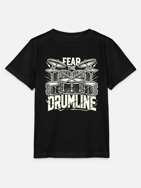 Fear The Drumline - Stanley/Stella Kinder T-Shirt MINI CREATOR - Schwarz