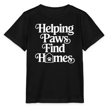Freiwillige Tierrettung Animal Shelter Heroes - Stanley/Stella MINI CREATOR Kids’ T-Shirt - black - Front - Mikhail (115cm)