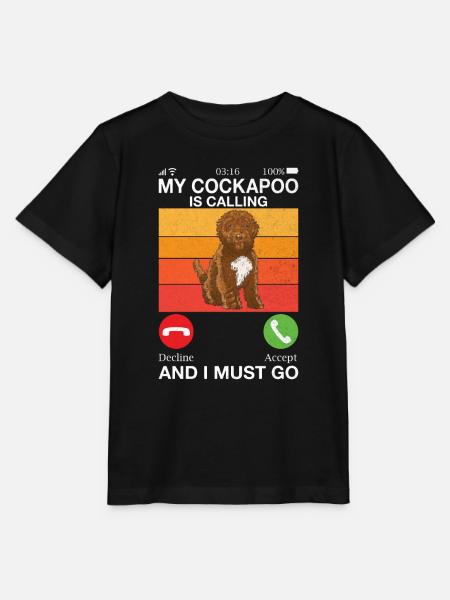 Cockapoo Gifts - Stanley/Stella Kinder T-Shirt MINI CREATOR - Schwarz