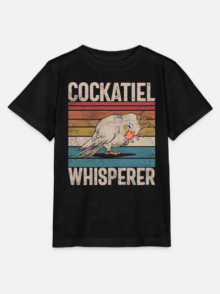 Cockatiel Gifts - Stanley/Stella Kinder T-Shirt MINI CREATOR  - Schwarz
