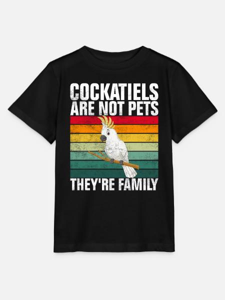 Cockatiel Gifts - Stanley/Stella Kinder T-Shirt MINI CREATOR  - Schwarz